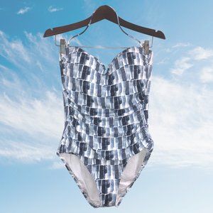 Shades of Blue One-Piece